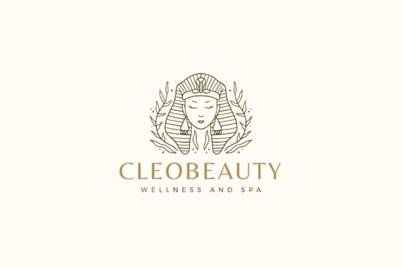 A Guide to Logo with Cleopatra Outline Illustration