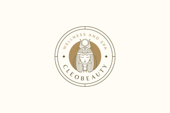 Cleopatra Logo Design: A Vintage Symbol for Elegance