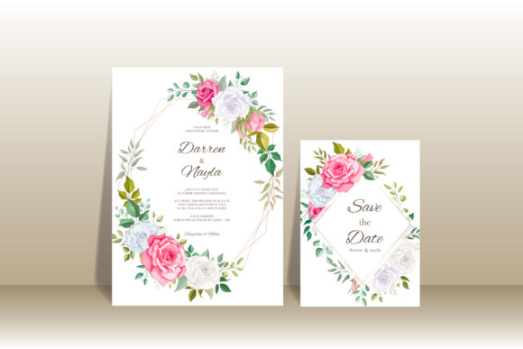 Crafting Beauty with Elegant Wedding Invitation Flowers Design