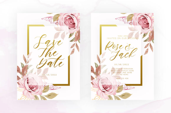 Crafting Elegance: The Rose Gold Wedding Invitation Template Guide