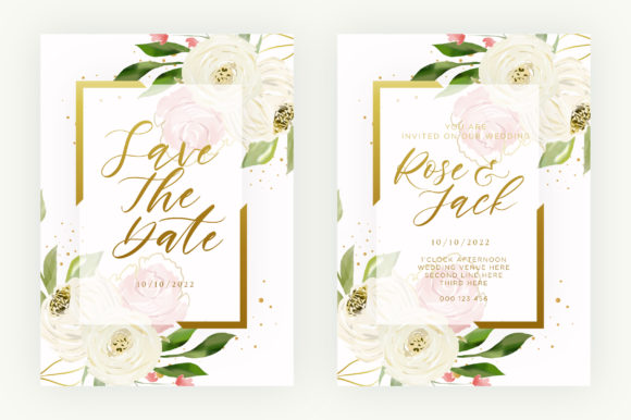 Crafting Your Perfect Wedding Story with a Florals-Inspired Invitation Template