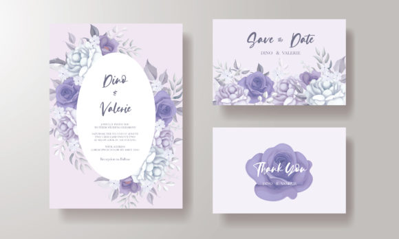 Design Your Wedding with Modern Floral Invitations