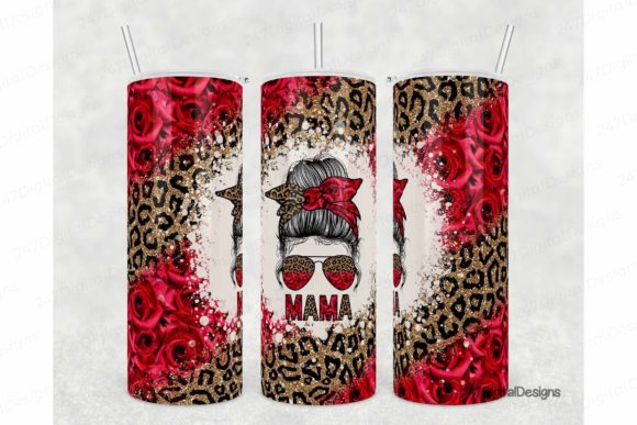 Red Roses Tumbler Wrap Design Guide