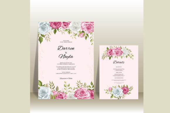 The Art of Elegance: Your Modern Wedding Invitation Template Set
