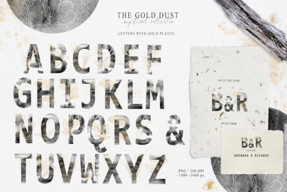 The Artful Utility of Watercolor Grunge Alphabet Clipart