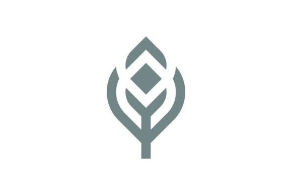 The Leaf, Golden, and Monochromatic Logotype: A Symbol for Modern Natural Brands
