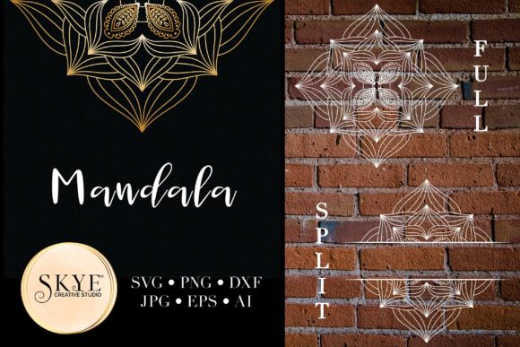 The Mandala Bundle Split Mandala Half 56: A Creative Toolkit