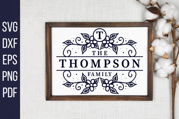 The Versatile Family Monogram: Integrating SVG, DXF, PNG, EPS, and PDF into Your Creative Workflow